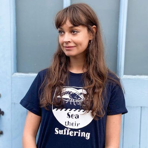 Sea Their Suffering campaign tshirt