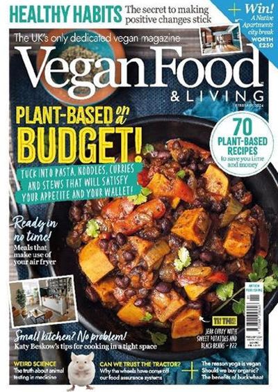 Vegan Food and Living magazine.
