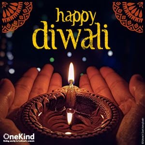 Diwali greetings card.