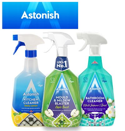 Astonish cleaning products