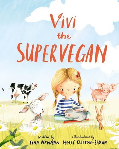 Vivi the Supervegan book cover.