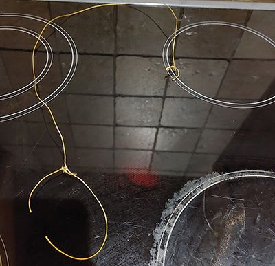 Home-made wire snare