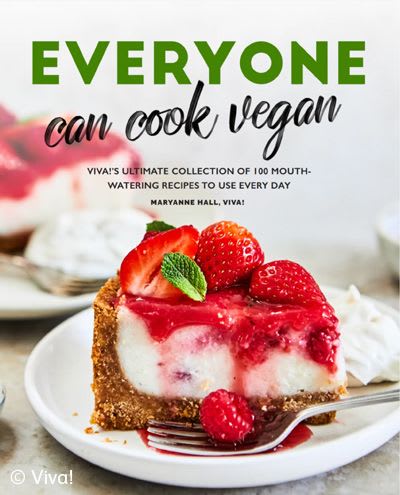 Everyone can cook vegan book